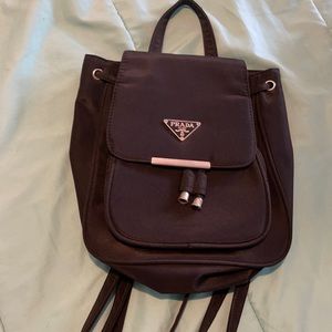 Prada mini backpack